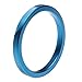 Kocome Penis Rings Male Cockrings Delayed Ejaculation Casing Lock Loops Cock Rings (50mm, Blue)