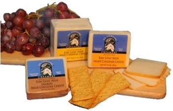 Mt. Sterling: Pasteurized Sharp Cheddar Goat Cheese 8 Oz (6 Pack)