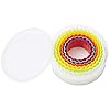 kuou-6-pcs-Cookie-Cutters-Plastic-Double-Sided-PlainCrinkle-Round-Cookie-Cutters-Baking-Tools-Kitchen-Gadgets-Baking-Tools-AccessoriesRandom-Color kuou 6 pcs Cookie Cutters, Plastic Double Sided Plain/Crinkle Round Cookie Cutters Baking Tools Kitchen Gadgets Baking…