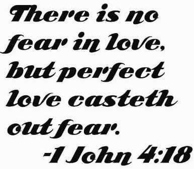 love without fear bible verse