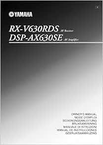 yamaha rx v477 manual