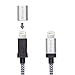 [Apple MFi Certified] iOrange-E™ 6.6ft (2M) [Tangle-Free] Lightning Cable, 8-Pin Lightning USB Charge & Data Sync Braided Cable with Aluminum Shell Connectors for iPhone 6/6 Plus/5S/5C/5, iPad Air, iPad 4th Generation, iPad Mini, iPad Mini with Retina Display, iPod Touch 5th Generation and iPod Nano 7th Generation ,Silver 