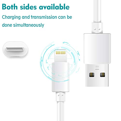 image for TNSO Phone Cable 4 Pack [3/6/6/10FT] Extra Long Nylon Braided USB Char