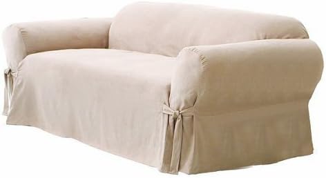 Amazon Com Soft Micro Suede Solid Beige Tan Khaki Couch Sofa