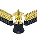 12 Student Award Star Trophy - Gold Plastic Trophies for Recognition Awards (1 Dozen)