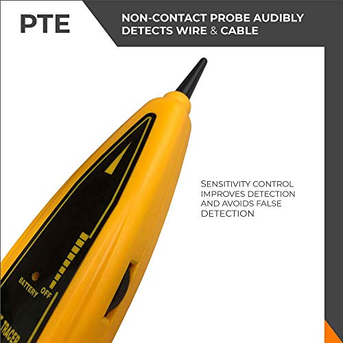 PTE™ Wire Tracer & Circuit Tester Tone Generator & Probe Kit Find