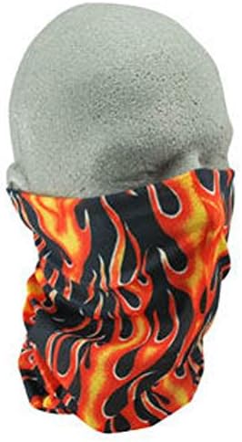 Classic Flame Multi Function Headwear Biker Beanie Sports