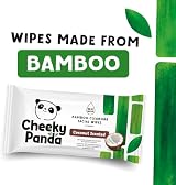 The Cheeky Panda Bamboo Makeup Remover Wipes 25pk Coconut Scented 99% Purified view 4