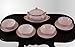 Gift SET Princess Pink Service for 4 Dish Set Complete With Soup Tureen Four Plates and 4 Bowls. Designed for 18 Inch American Girl Dolls Kitchen and Food Accessories.