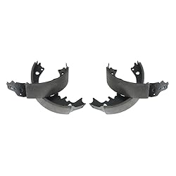 TRQ 9.5" Drum Rear Brake & Shoe Set Pair Kit AUTO