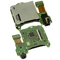 Yooha Nintendo Switch Game Card Slot Board Headphone Jack Port Game Cartridge Card Slot Reader for Nintendo(as Shown)