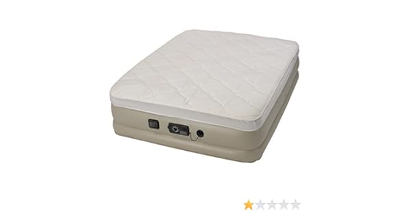 Amazon Com Serta Natural Raised Queen Size Pillow Top Airbed With