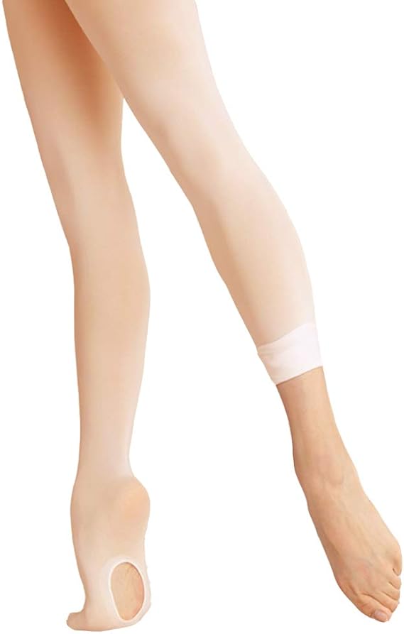 baby tights with ballet shoe