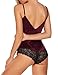 Avidlove Lingerie for Women Satin Bodysuit Lace Teddy Lingerie One Piece Babydoll Nightgown