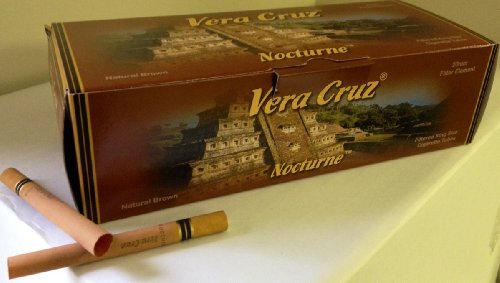 Vera Cruz Nocturne King Size Cigarette Tubes (200ct per box - 5 Boxes)