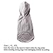 EXPAWLORER Dog Hoodie Fleece Sweater Vest, Hooded Dog Sweatshirt Fall Winter Pet Clothes with Leash Hole, Sleeveless Warm Cozy Puppy Clothing for Cat Small Medium Large Dogs Girl Boy, Grey L