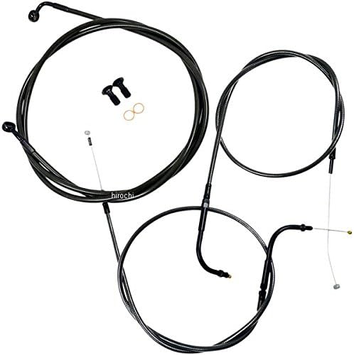 Laチョッパーズ La Choppers ケーブルキット 黒 07年 10年 La 8140kt 13m 12 14インチ 新入荷 流行 0610 1598 エイプバー用 Fxst