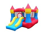 Castle Inflatable Bounce House w/ Slide