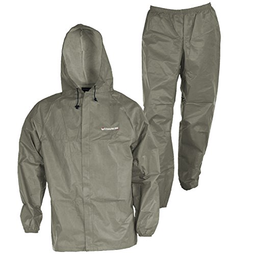 EL12104-84-MD Eco-Lite Rain Suit with Bag, Khaki - Thumbnail 7