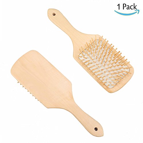 Hair Brush Natural Wooden Hairbrush Air Cushion Hair Comb Scalp Massage Keratin Care Detangling Comb for Thick