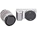 (5 Pack) E Mount Rear Lens Cap Body Cover, Camera CCD Sensor Dust Protective Cover, NEX Cap, Compatible with Sony Mirrorless a6600 a6500 a6400 a6300 a6000 a5100 a5000 a3500 A7 A7R A7S II III IV A9