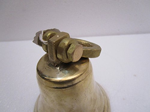 Brass BELL - Brass Made - 1 Kilo - Great Sounding - ship/Boat/Church (5162)
