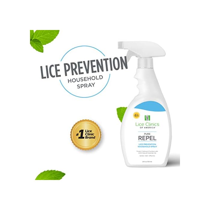 Lice Clinics of America Lice Prevention Household Spray – Keep Lice Away from Clothing, Furniture, and More!