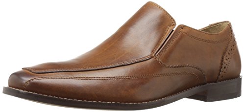 Florsheim Men's Montinaro Moc Toe Slip on Dress Shoe Loafer, Saddle Tan, 11 D US