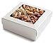 Freshly Roasted Gourmet Nuts Gift Basket, Nut Gift Tray 4 section (GIFT BOX)