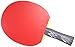 Butterfly Balsa Carbo X5 Pro-Line Table Tennis Racket - ITTF Professional Ping Pong Paddle – Carbon Blade Assembled with Tenergy 80 FX 2.1mm Red and Black Table Tennis Rubber
