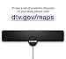 Amplified HDTV Antenna - 50 Miles Range, Liger HRF-50 Ultra-Thin HDTV Antenna with Amplifier Signal Booster for the Highest Performance and the Longest Reception Range