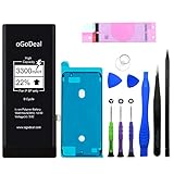 oGoDeal Battery Replacement Compatible for iPhone 8 Plus High Capacity Battery 3300mAh