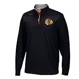 Men's Reebok Chicago Blackhawks 2016 Center Ice Speedwick 1/4 Zip Sweatshirt