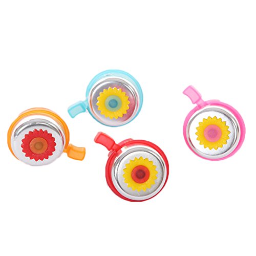 Solvang Kids Sunflower Bike Bicycle Bells Children Bike Horn Accessory (Yellow)