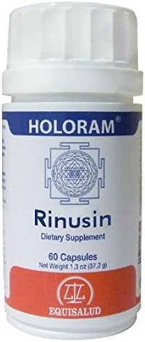 Holoram Rinusin: Bio-Regulator of The Paranasal Sinuses 60 Capsules of 520 mg.