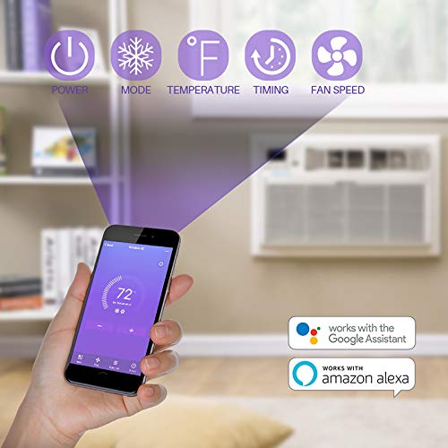 Emerson Quiet Kool 14,000 BTU 230V SMART ThroughtheWall Air Conditioner with Remote, WiFi