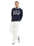 GAP mens Logo Fleece Crew Hooded