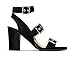 Vionic Women’s Perk Carmel Backstrap Heel – Ladies Strappy Dress Sandals with Concealed Orthotic Support - Black Leather 8M