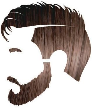 Manly Guy DARK BROWN Hair, Beard, & Mustache Color: 100% Natural & Chemical Free by Henna King