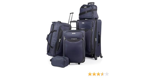 springfield iii 5 piece luggage