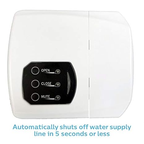 LeakSmart Automatic Leak Detection and Water Shut Off Kits- Protect Your Home from High Leak Risk Appliances (3/4