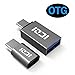 Galaxy S9 USB C Adapter, ICZI Micro USB C Adapter, USB C 3.0 Adapter supported OTG for Macbook Pro 2017, Samsung Note 8, Huawei P20 and more(2 Pack - Space Gray)