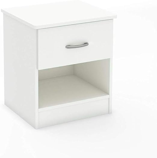 kids white nightstand