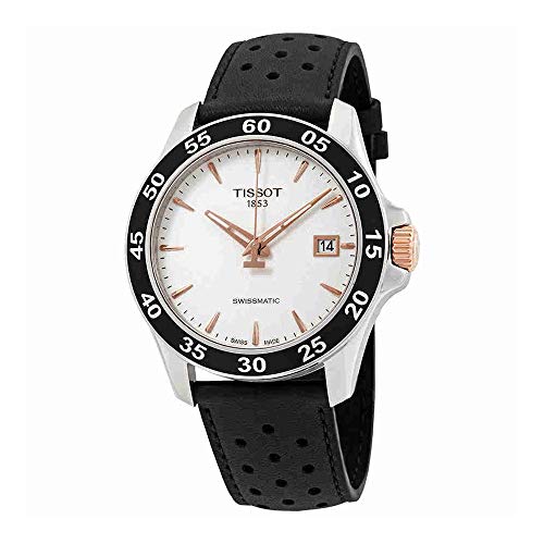 Tissot Men's V8 Swissmatic - T1064072603100 Silver/Black One Size Tissot Men's V8 Swissmatic - T1064072603100 Silver/Black One Size