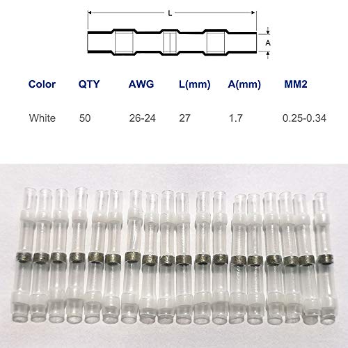 2 Connectors+Electrical+Waterproof+Insulated+Automotive