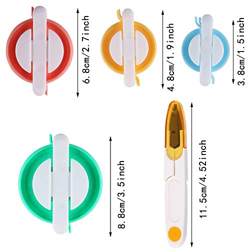 2 Pompom+Different+Knitting+Crochet+Scissors