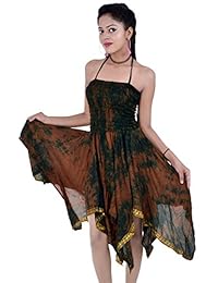 Wevez - Conjunto de 3 vestidos de cóctel casuales de seda para mujer