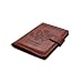 ACdream Passport Holder Cover, Leather Travel Wallet Case, RFID Blocking Document Organizer Protecrtor, with Slots for Credit Cards, Boarding Pass, for Women and Men - Brown