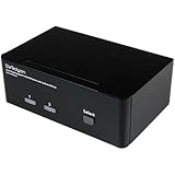 StarTech.com  2 Port Dual DisplayPort USB KVM Switch with Audio & USB 2.0 Hub