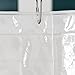 LiBa PEVA Lightweight Shower Curtain Liner Set (Pack of 2) - Mildew Resistant, No Chemical Smell - 72 x 72 Clear Plastic
